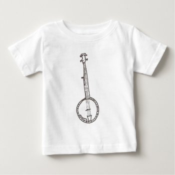 Banjo Baby T-shirt by stradavarius at Zazzle