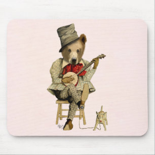 Banjo Bear 3 Mouse Pad