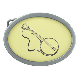 Banjo Belt Buckle
