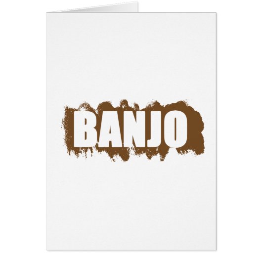Banjo Cards (Front)