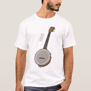Banjo cartoon illustration T-Shirt