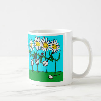 Banjo Daisies Coffee Mug