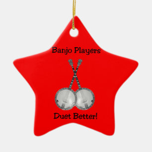 Banjo Duet Ornament