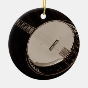 BANJO ENTHUISIAST'S CHRISTMAS ORNAMENT