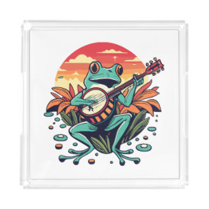 Banjo Frog Acrylic Tray