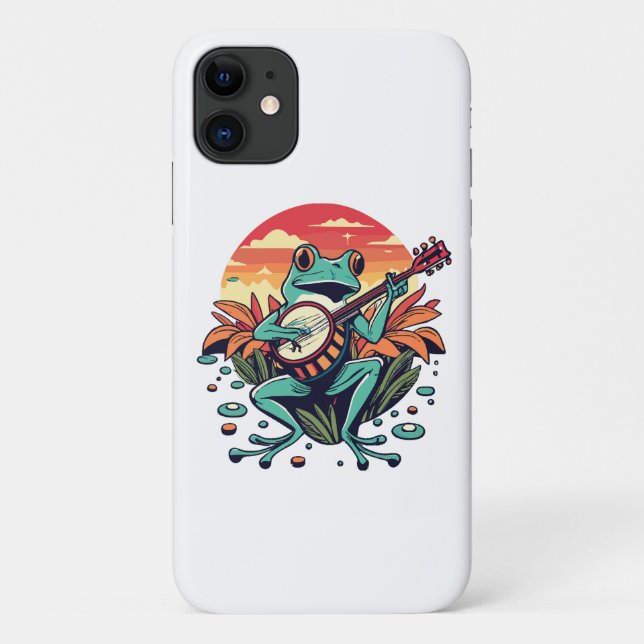 Banjo Frog Case-Mate iPhone Case (Back)