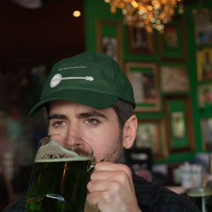 Banjo Graphic Bluegrass Themed Custom Text Hat