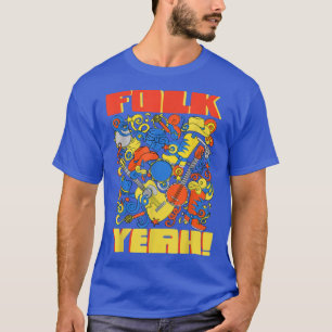 Banjo Guitar Player Folk Yeah T-Shirt