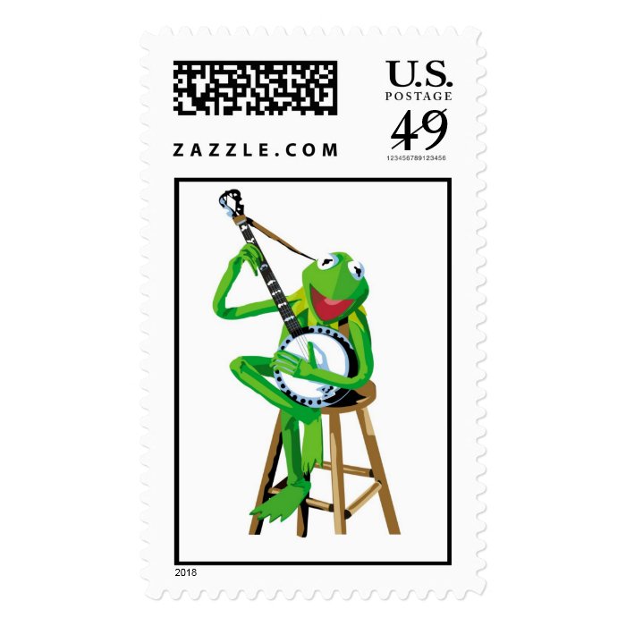 Banjo Kermit Disney Postage Stamps