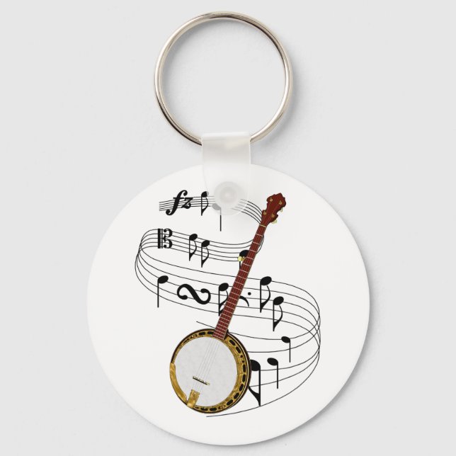 Banjo Keychain (Front)