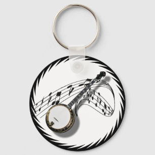 BANJO-KEYCHAIN KEYCHAIN