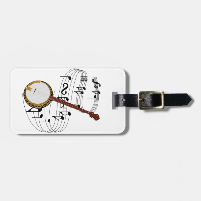 Banjo Luggage Tag (Front Horizontal)