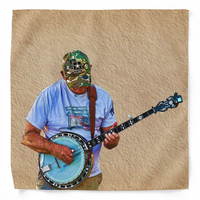 BANJO MAN BANDANA (Front)