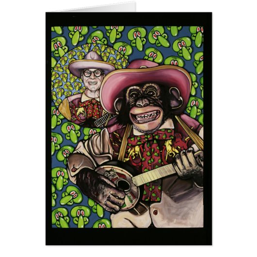 banjo monkey 1 cards (Front)