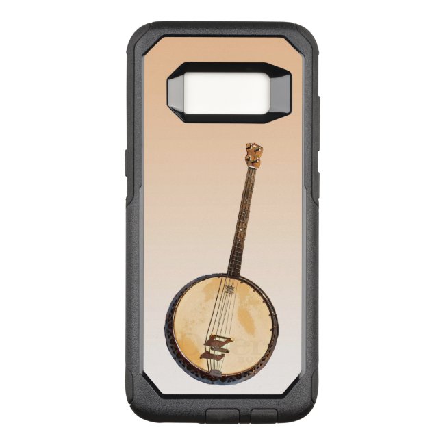 Banjo Music Instrument Orange Galaxy S8 Case