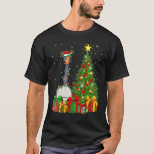 Banjo Music Xmas Holiday Santa Banjo Christmas T T-Shirt