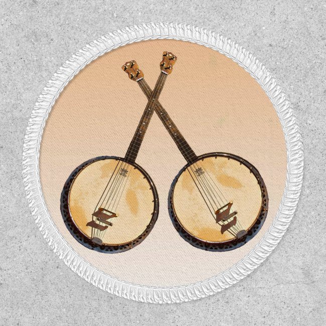 Banjo Musical Instrument Patch
