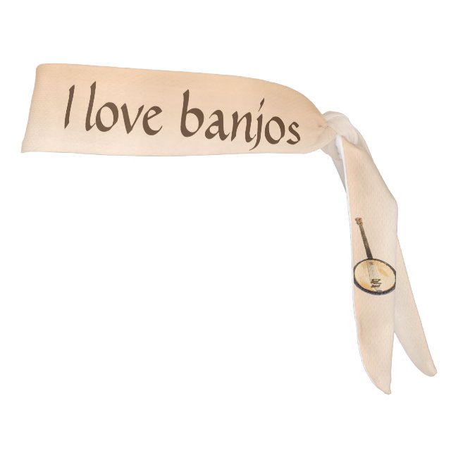 Banjo Musical Instruments Tie Headband