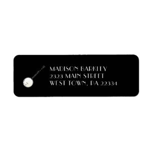 Banjo Musician Music Teacher Label