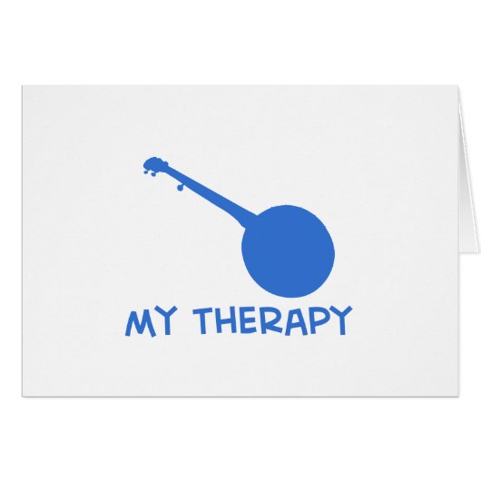 Banjo my therapy cards (Front Horizontal)