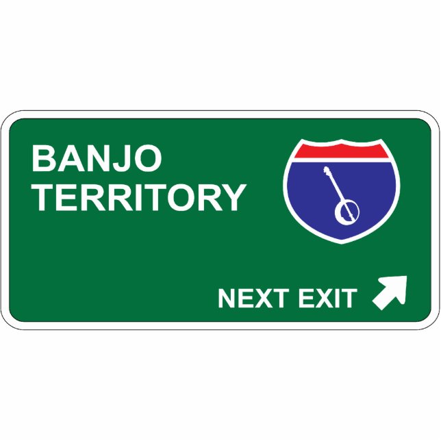 Banjo Next Exit Statuette (Front)
