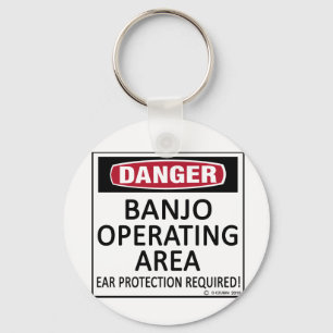 Banjo Operating Area Keychain