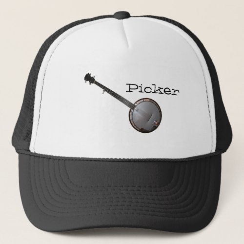 Banjo Picker Trucker Hat