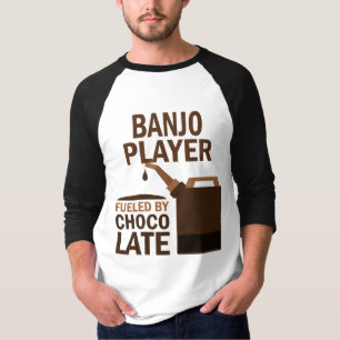 Banjo Player (Funny) Chocolate T-Shirt