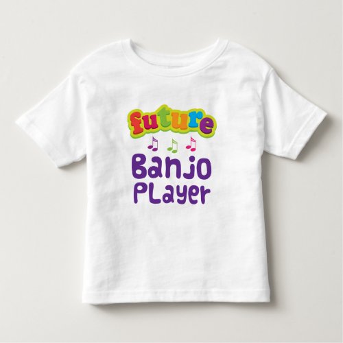 Banjo Player Future Toddler T_shirt
