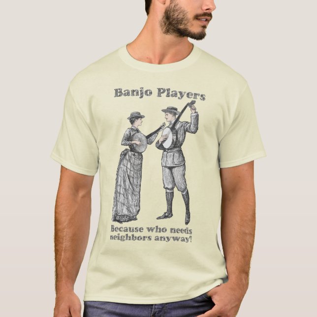 Banjo Players T-Shirt (Front)