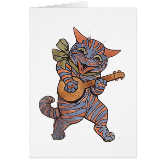 Banjo Playing Cat (Front)