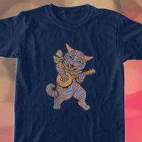 Banjo Playing Cat