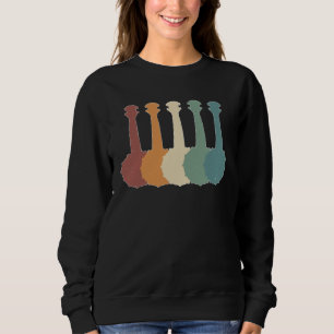 Banjo Retro Banjo Banjo Player Banjoist Sweatshirt