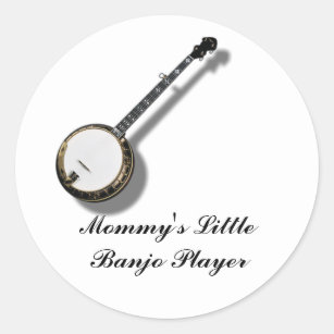 Banjo Stickers | Zazzle