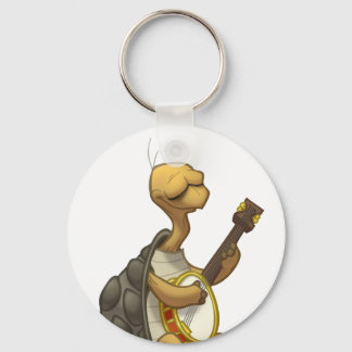 Banjo-Strummin’ Tortoise Keychain