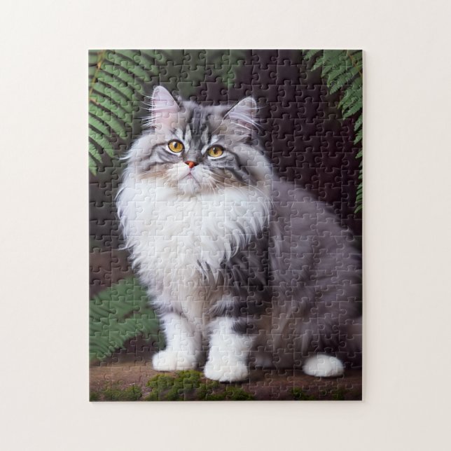 Banjo The Fluffy Persian Cat, Jigsaw Puzzle (Vertical)