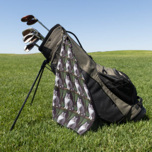 Banjo The Gray And White Fluffy Persian Cat Golf Towel