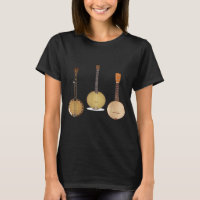 Banjo Trio Stringed Musical Instrument Of The Guit