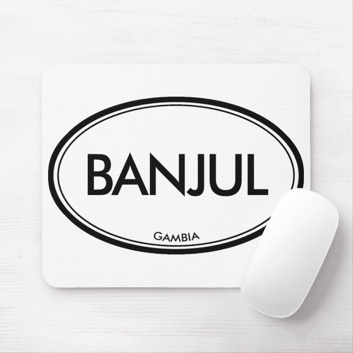 Banjul, Gambia Mouse Pad