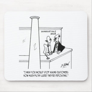 Bank Cartoon 3635 Mouse Pad