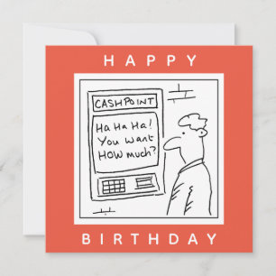 Bank Cashpoint Machine and Customer Card