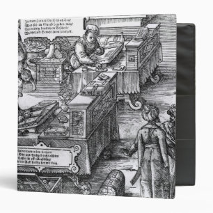 Bank Interior 3 Ring Binder