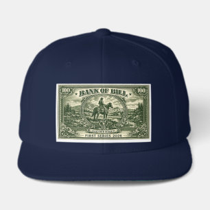 BANK OF BILL Issued With Integrity Snapback Hat