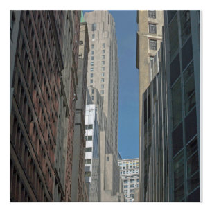 Bank of New York Building Manhattan Poster