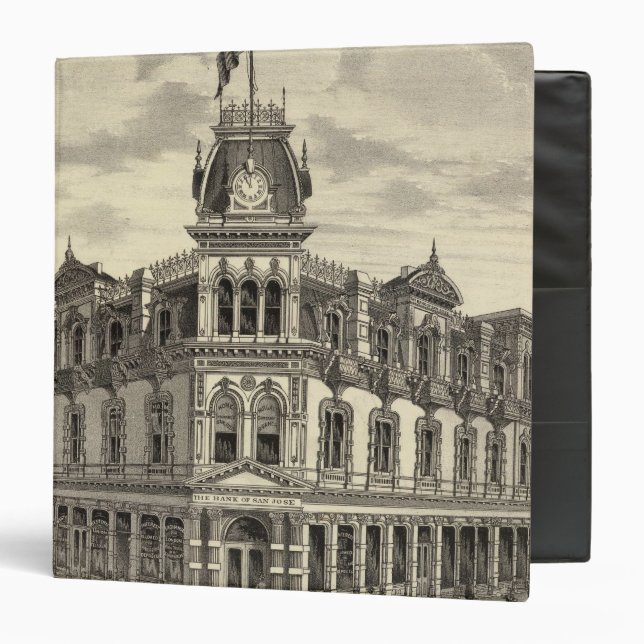 Bank of San Jose Binder (Front/Inside)
