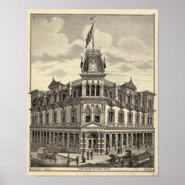 Bank of San Jose Poster (Front)