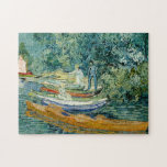 Bank of the Oise at Auver by Van Gogh Puzzle<br><div class="desc">Van Gogh - a celebration of the Masters of Art</div>