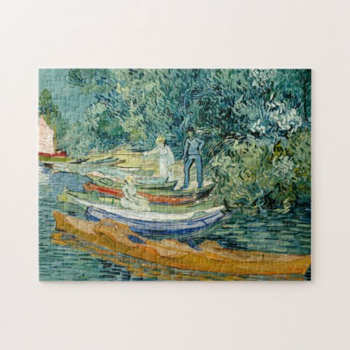 Bank of the Oise at Auver by Van Gogh Puzzle