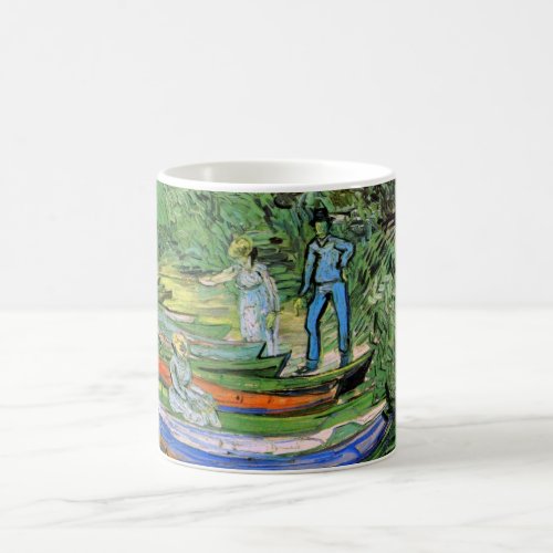 Bank of the Oise at Auvers by Vincent van Gogh Coffee Mug