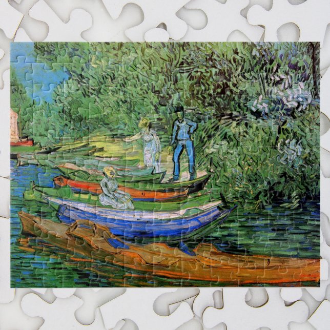 Bank of the Oise at Auvers by Vincent van Gogh Jigsaw Puzzle (Creator Uploaded)